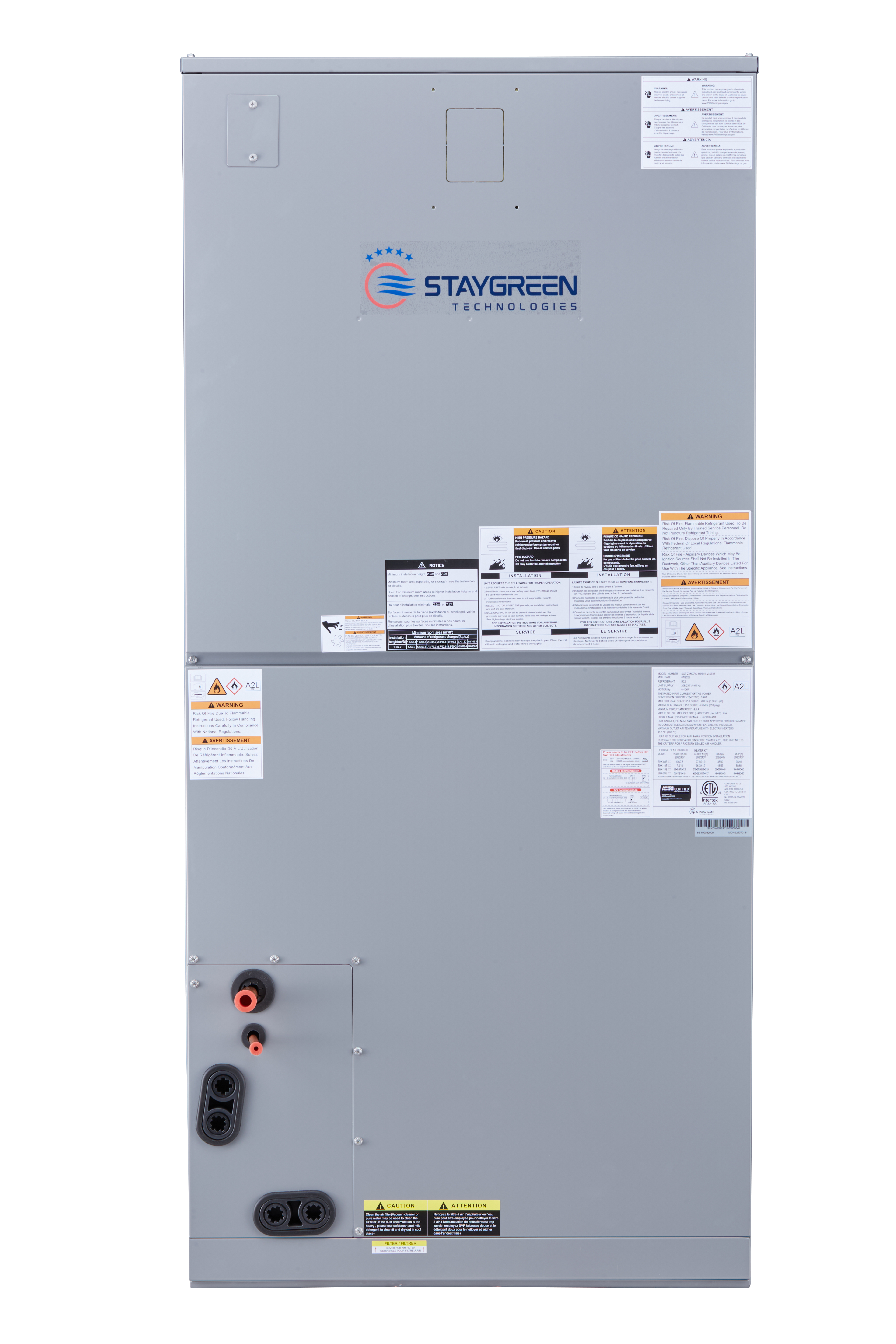 Central Air 15 SEER2 4.0 Ton